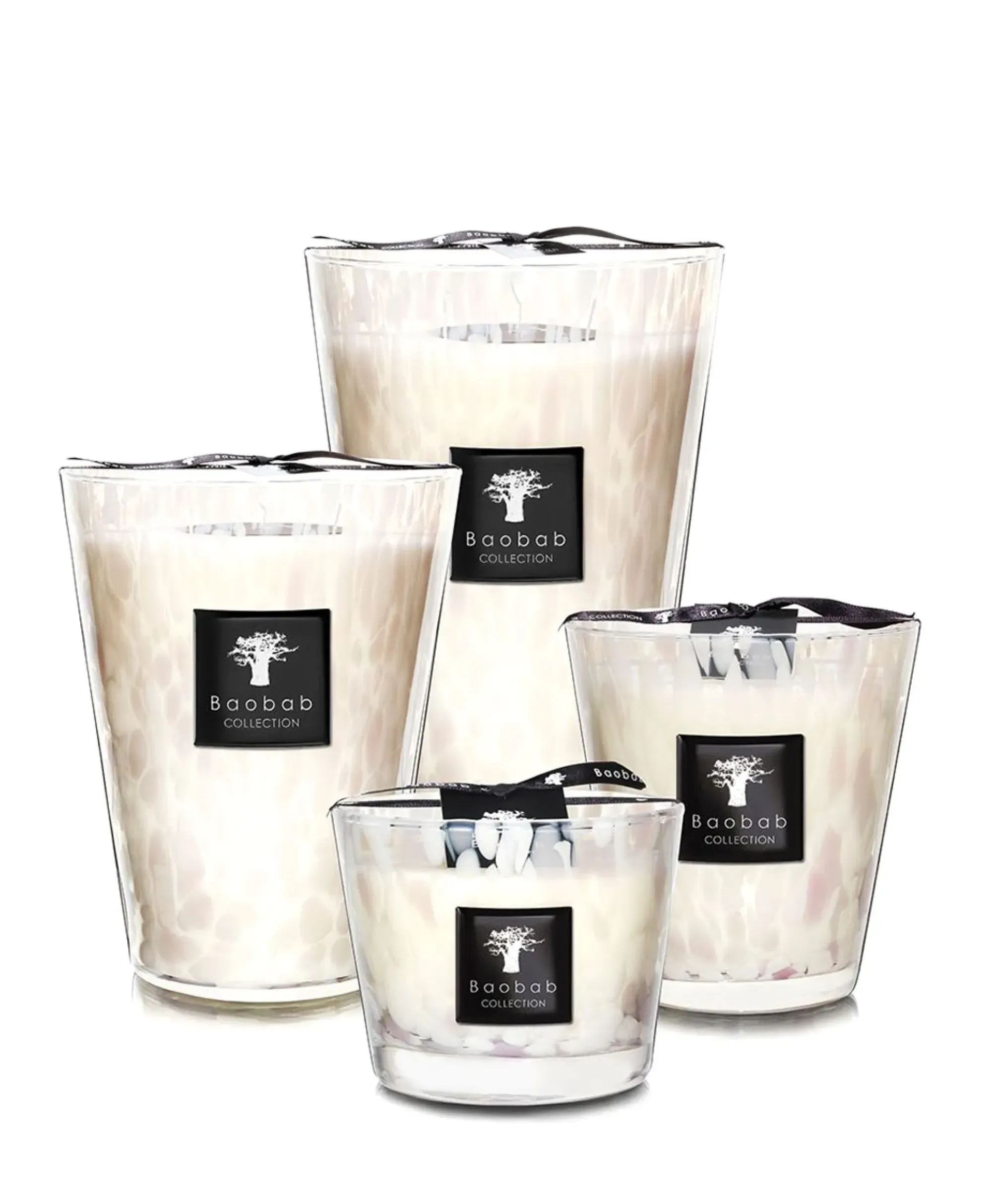 Lifestyle^Baobab Kaars Max 10 Pearls Ecru
