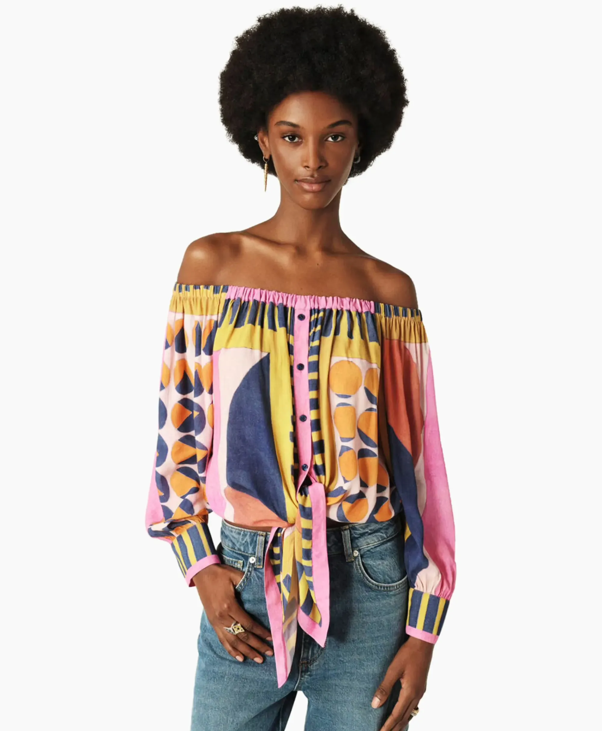 Blouses^Ba&sh Ba&Sh Blouse Malena Roze