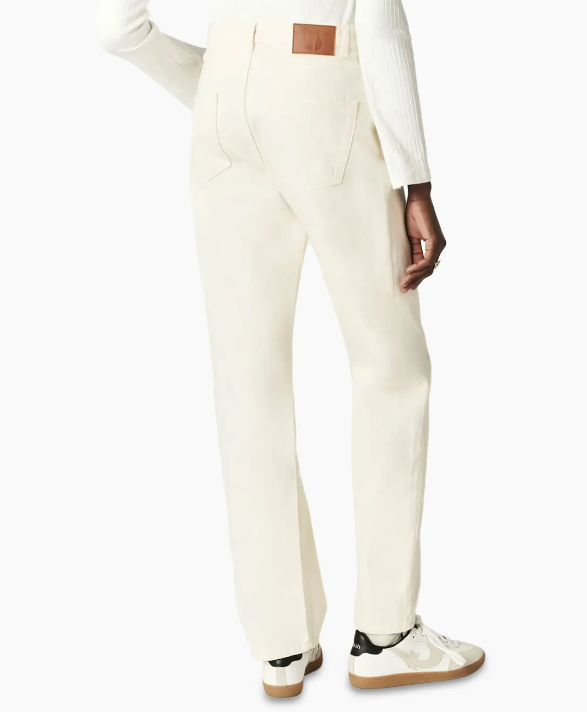 Broeken^Ba&sh Ba&Sh Jeans Erell Ecru