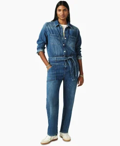 Jumpsuits^Ba&sh Ba&Sh Jumpsuit Jerry Blauw
