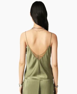 T-Shirts & Tops^Ba&sh Ba&Sh Top Clarisse Khaki