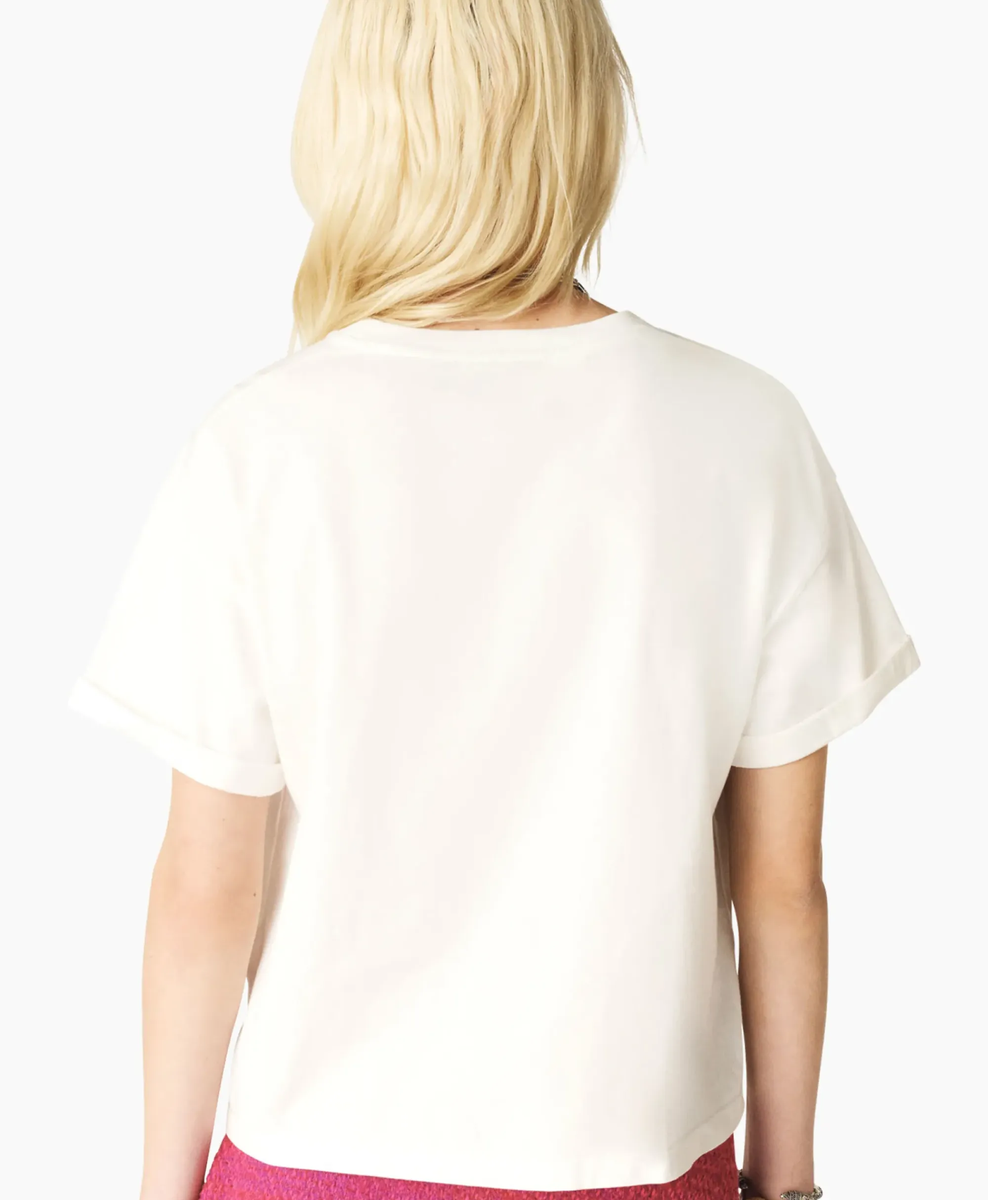 T-Shirts & Tops^Ba&sh Ba&Sh T-Shirt Korte Mouw Rosie Ecru