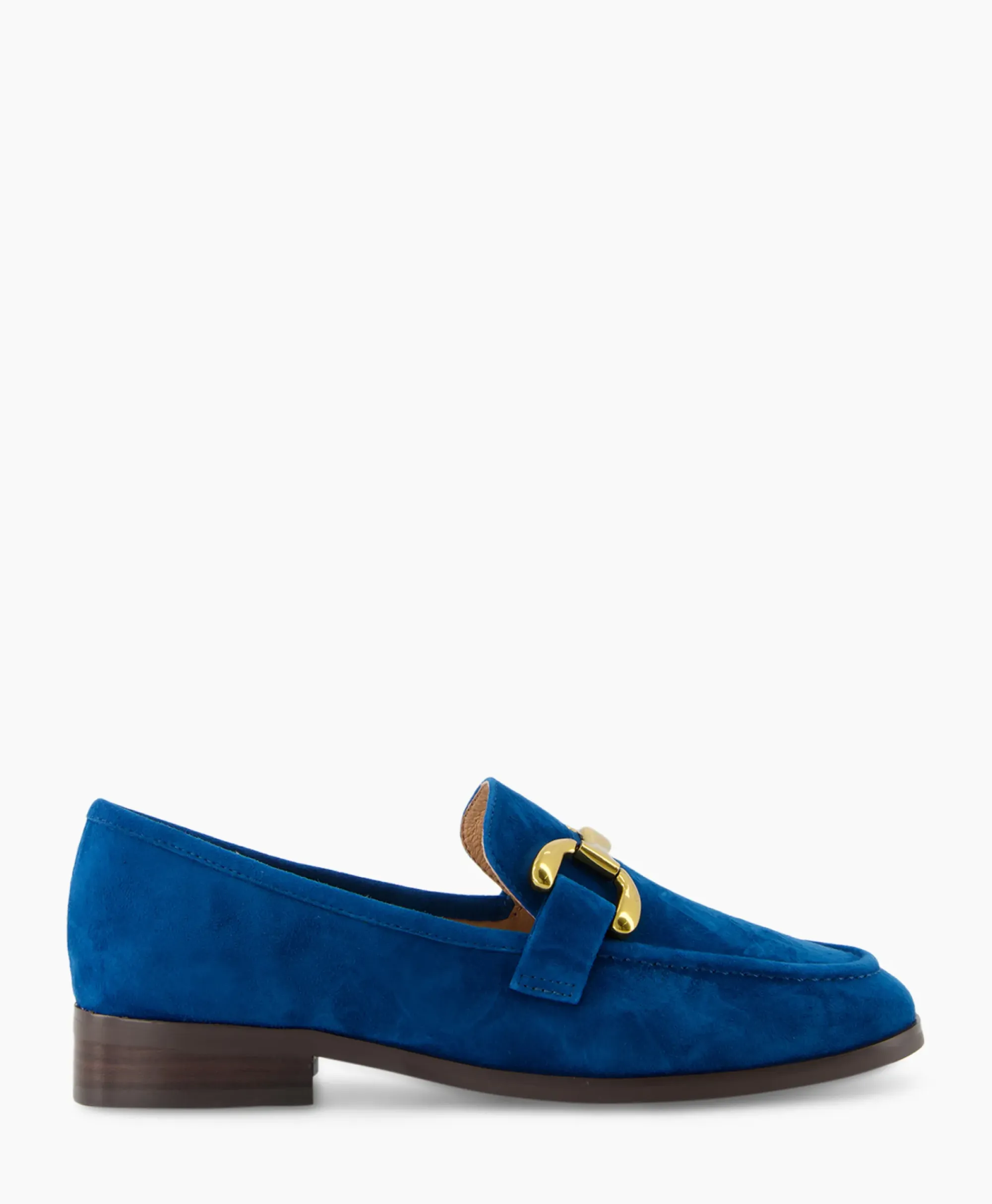 Instappers^Bibi Lou Loafer Suede Blauw