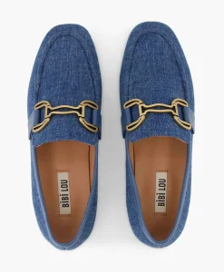Instappers^Bibi Lou Loafer Vela Blauw