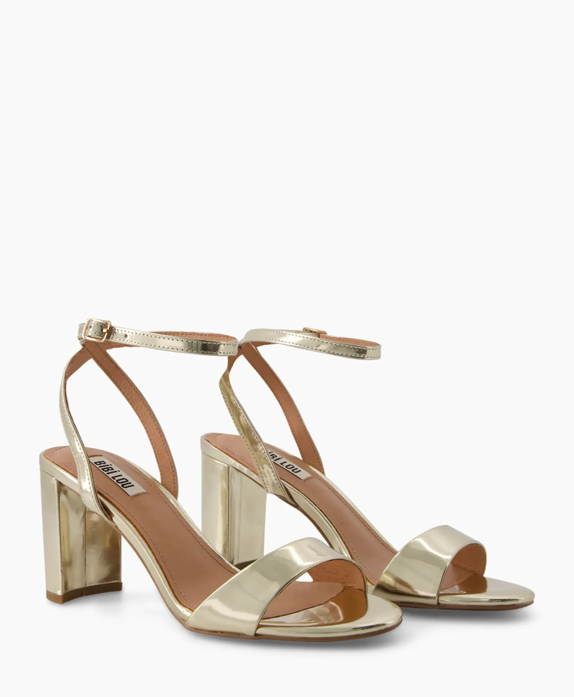 Pumps^Bibi Lou Pump Mirror Metalix Goud