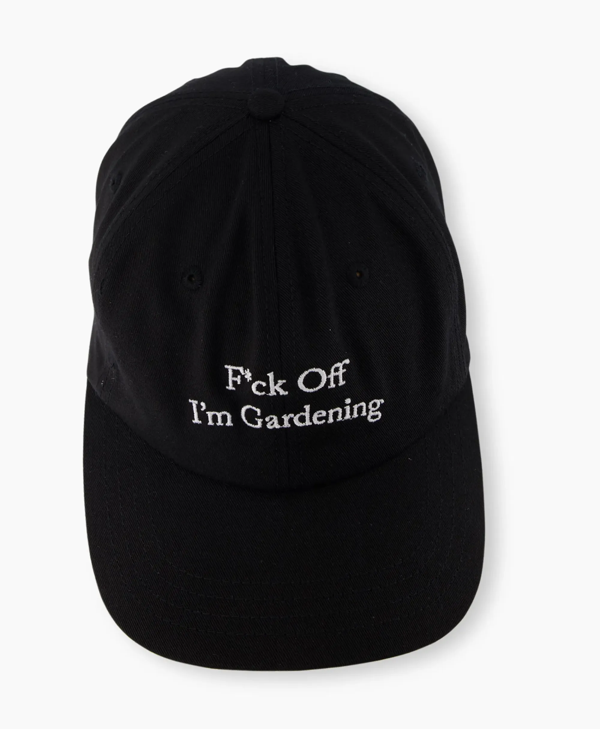Petten^Bram's Fruit Bram's Fruit Hoed/Pet F* Off Cap Zwart