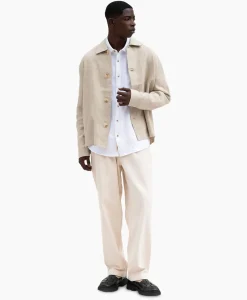 Jassen^Bram's Fruit Bram's Fruit Overshirt Linen Beige