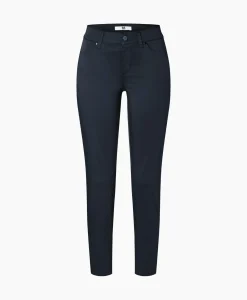 Broeken^Cambio Broek Satin Superstrech Piera Blauw