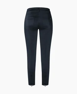 Broeken^Cambio Broek Satin Superstrech Piera Blauw