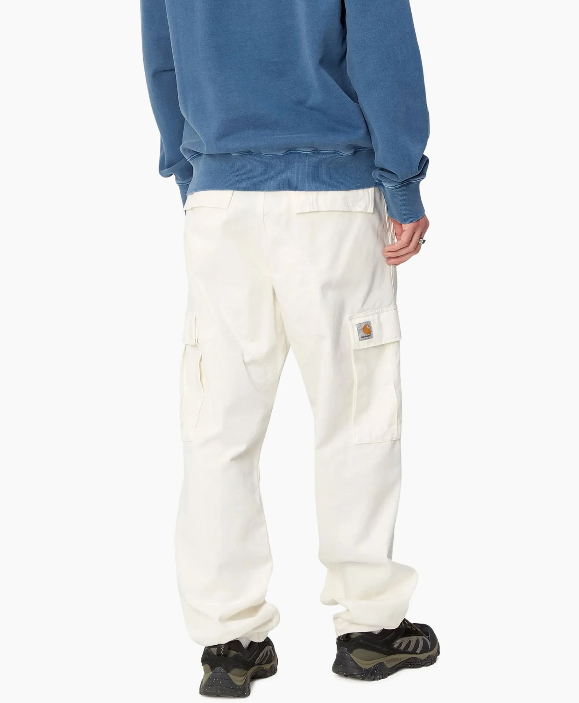 Broeken^Carhartt Wip Cargobroek Regular Cargo Ecru