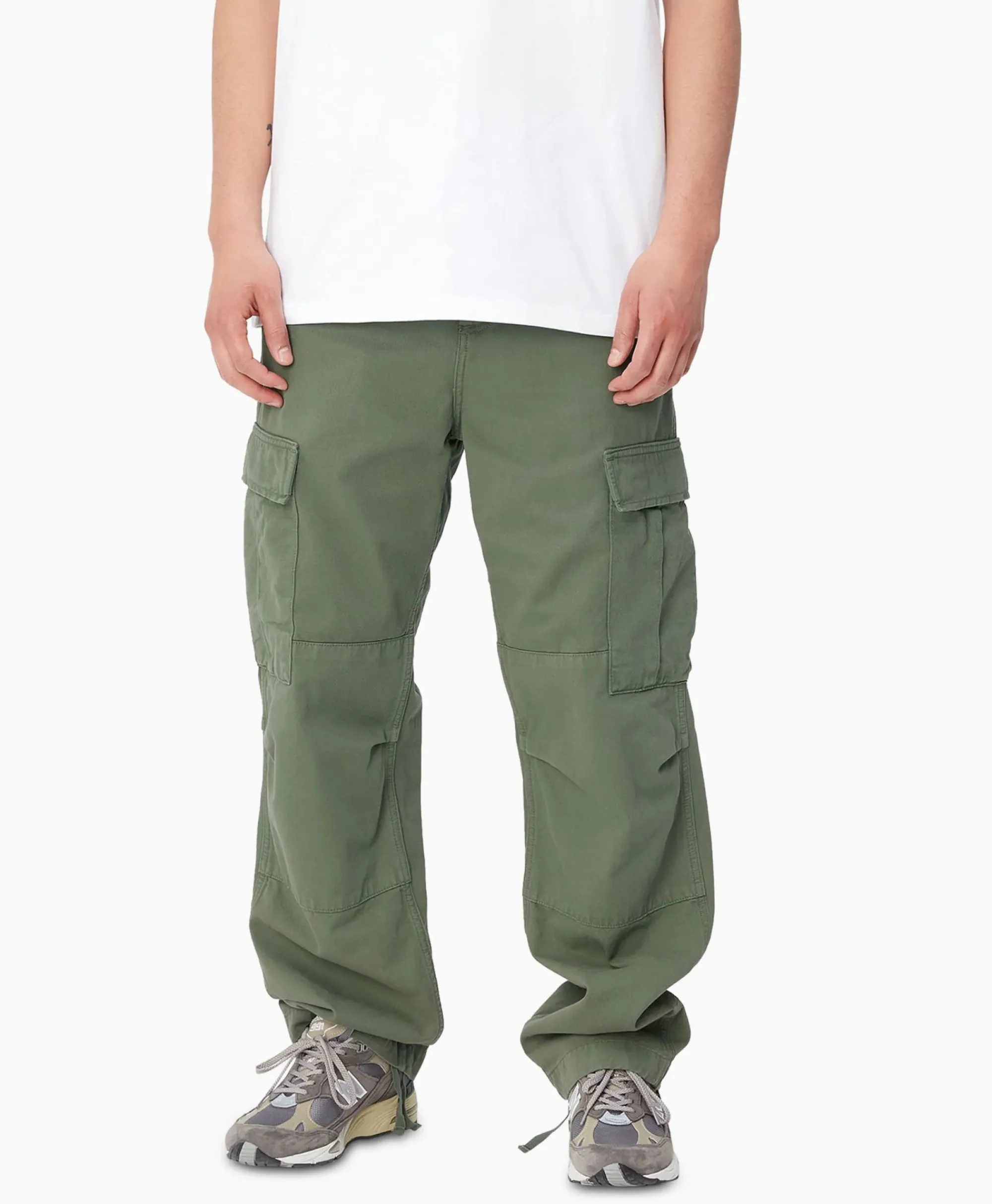 Broeken^Carhartt Wip Cargobroek Regular Cargo Donker Groen