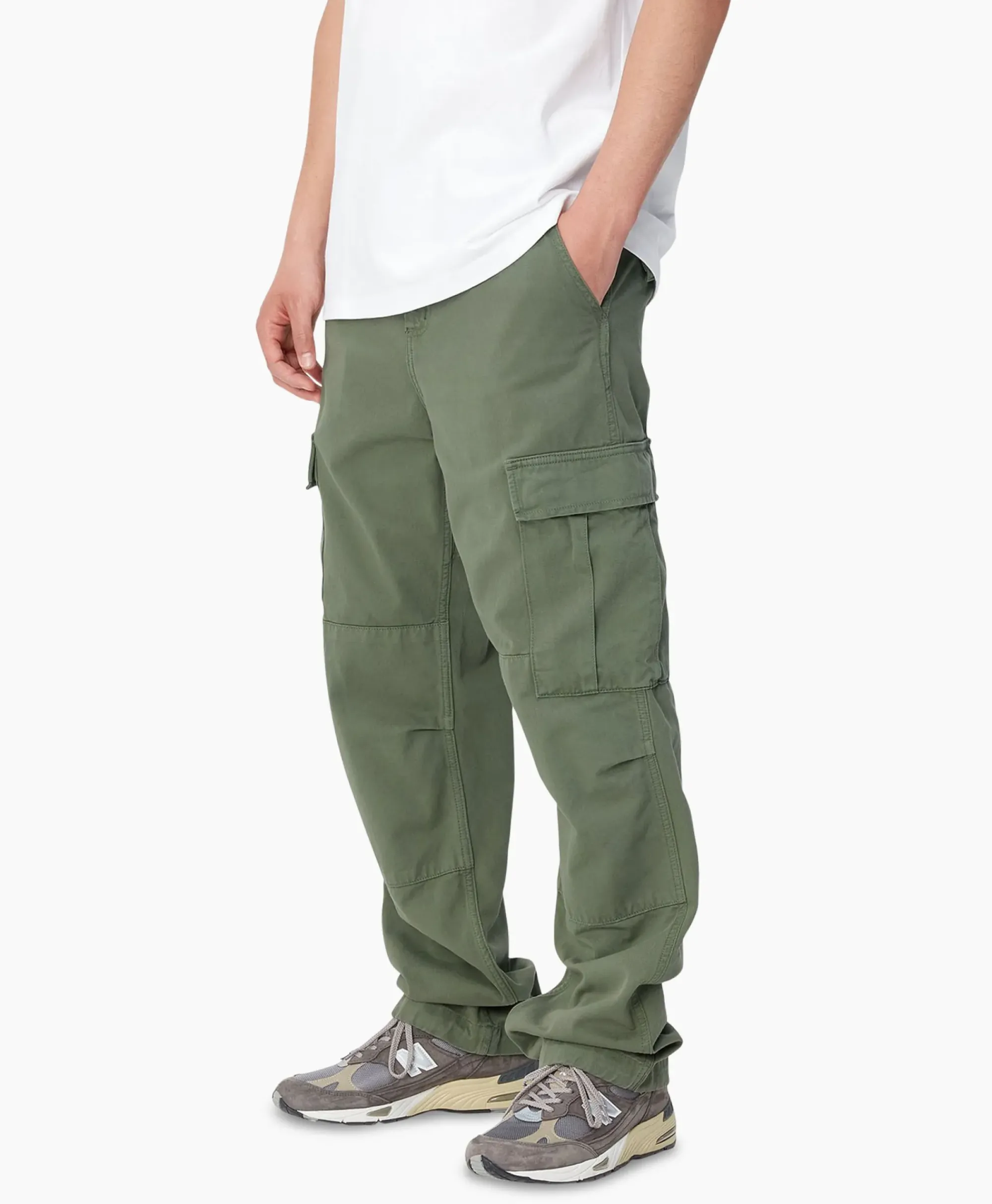 Broeken^Carhartt Wip Cargobroek Regular Cargo Donker Groen
