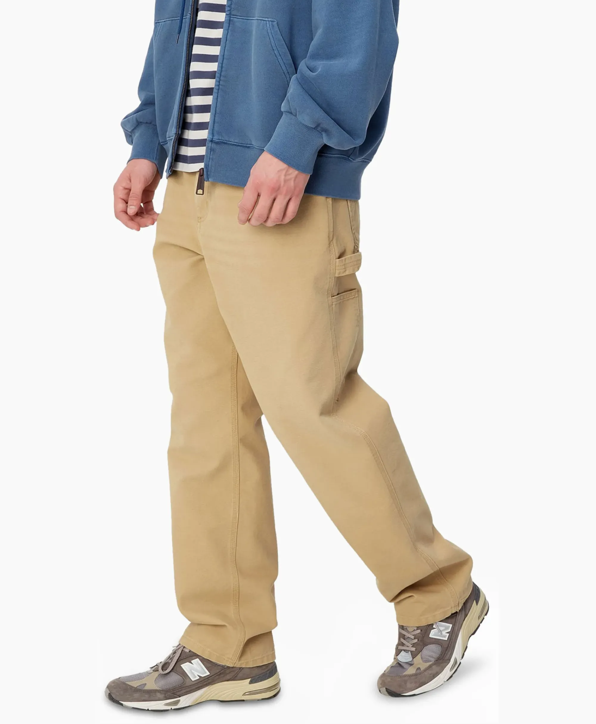 Broeken^Carhartt Wip Cargobroek Single Knee Beige