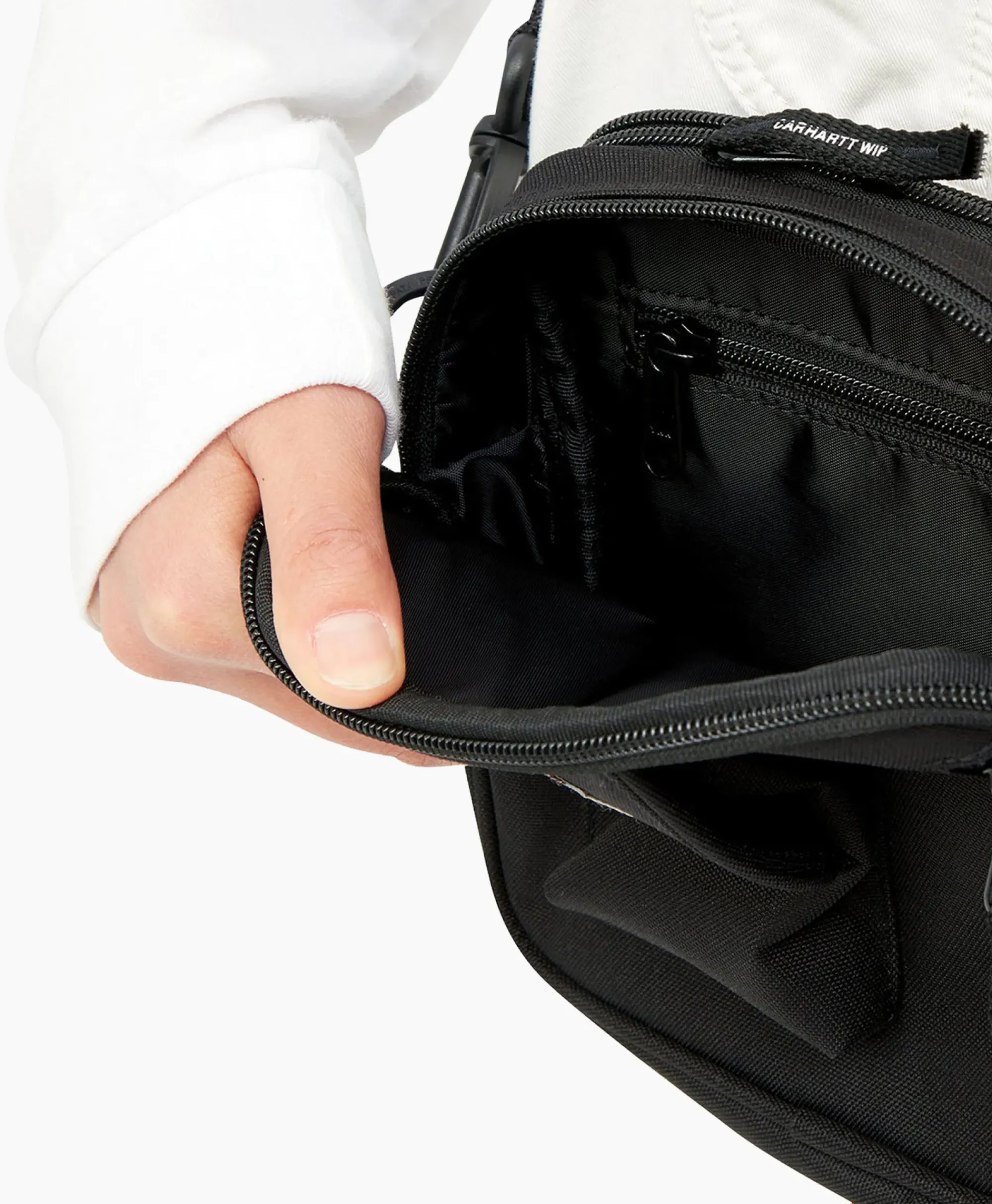 Tassen^Carhartt Wip Heuptas Essentials Small Zwart