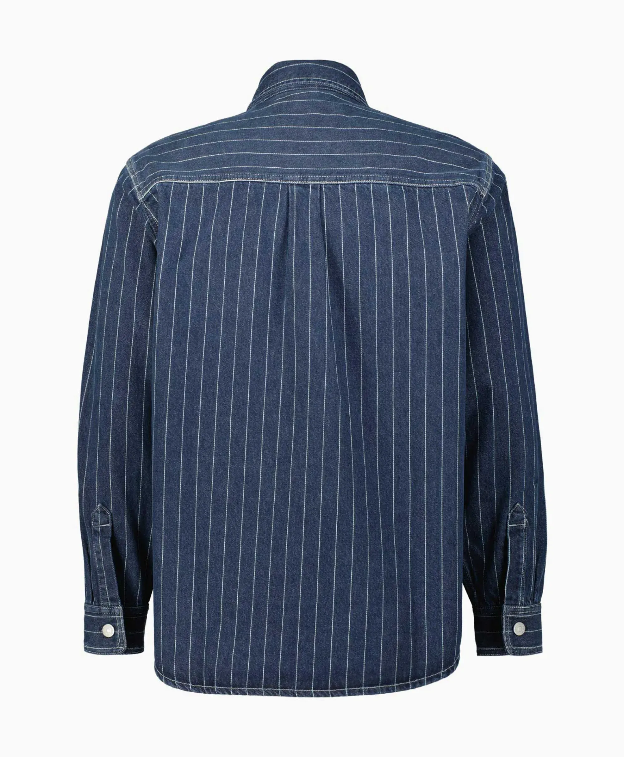 Jassen^Carhartt Wip Overshirt Orlean Donker Blauw