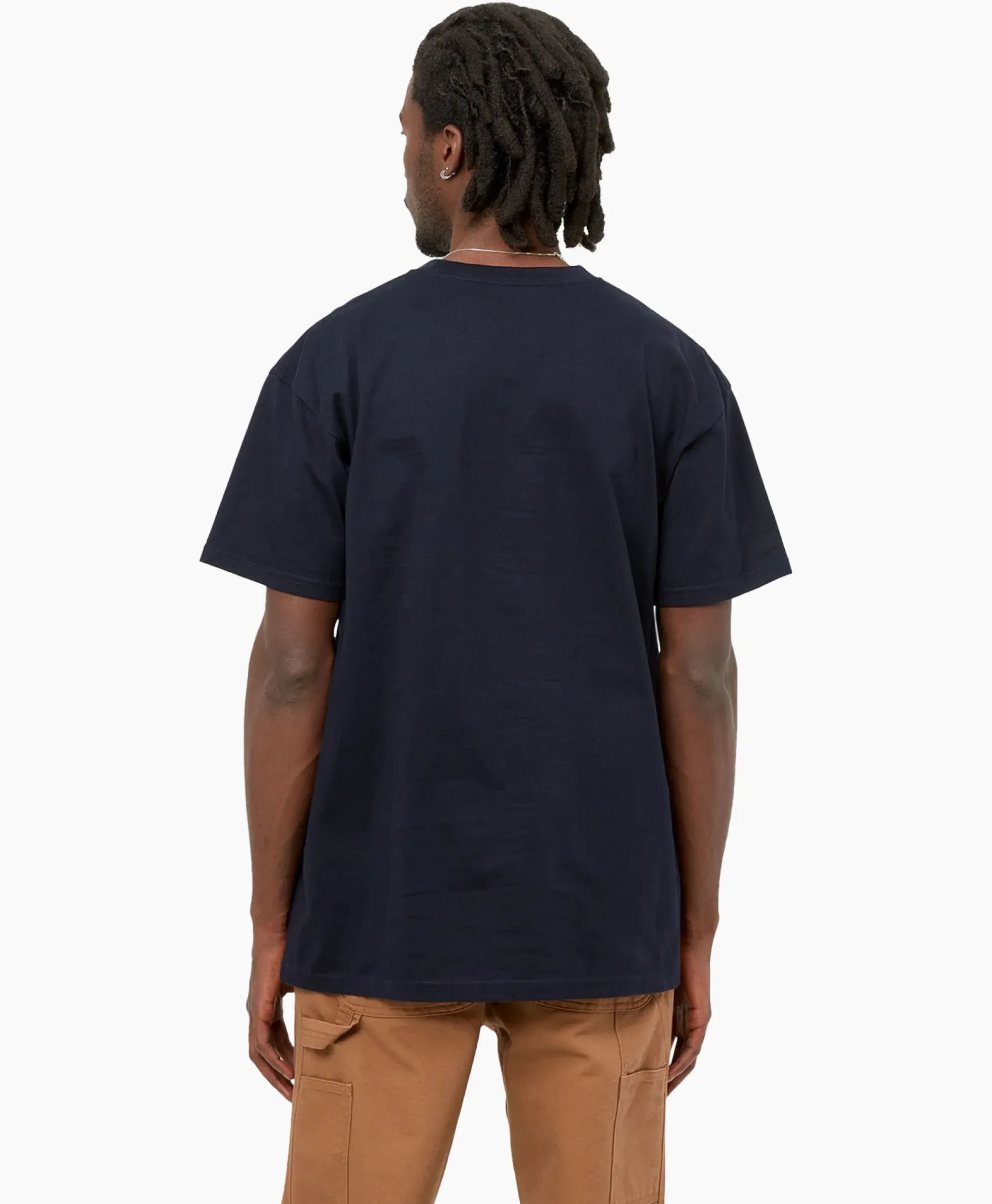 T-Shirts^Carhartt Wip T-Shirt Korte Mouw S/S Chase Donker Blauw
