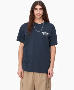 T-Shirts^Carhartt Wip T-Shirt Korte Mouw S/S Less Troubles Blauw