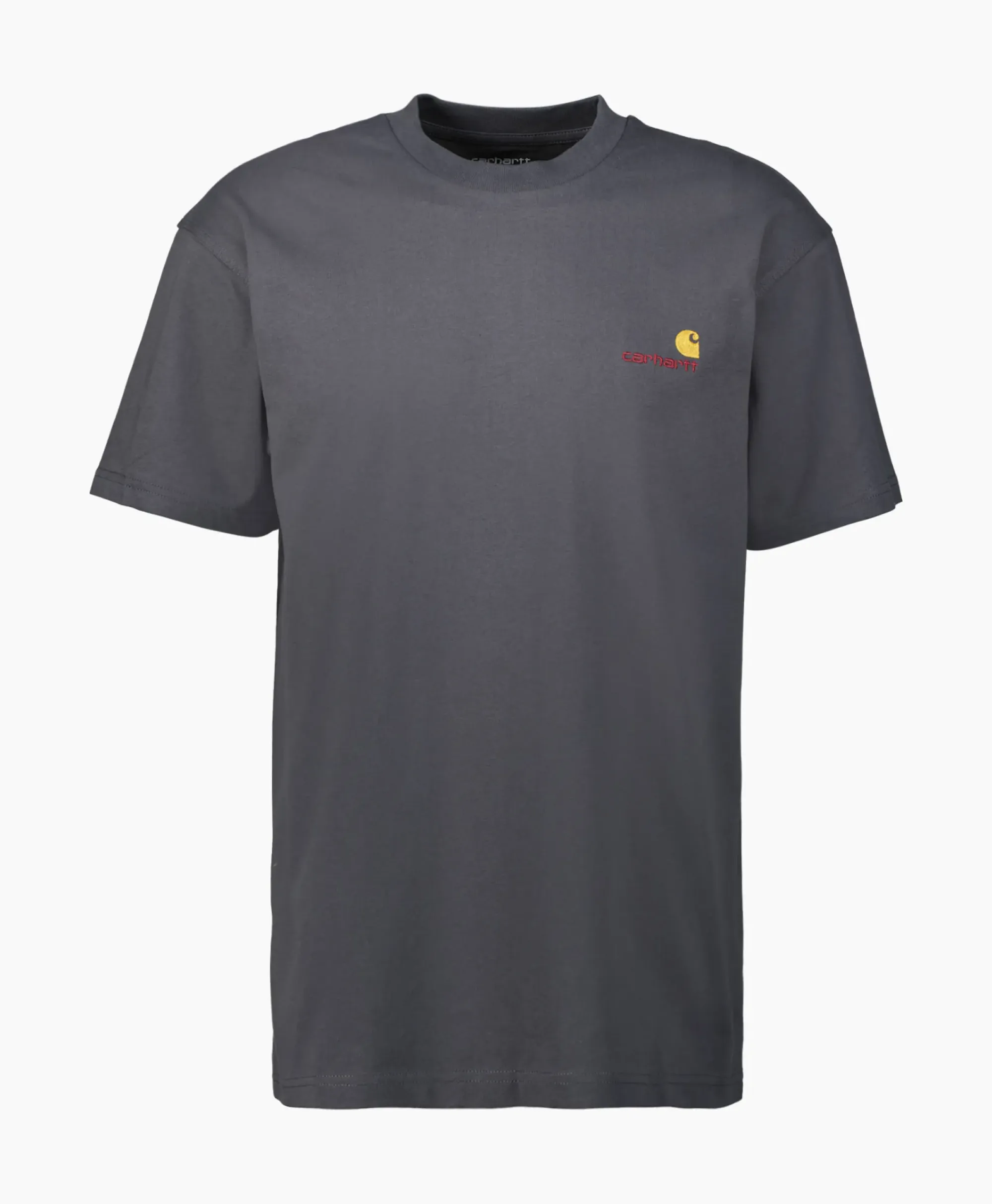 T-Shirts^Carhartt Wip T-Shirt S/S American Script Organic Cotton Donker Blauw