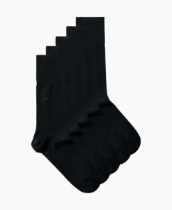 Sokken^Cdlp Sokken 5-Pack Mid Bamboo Zwart