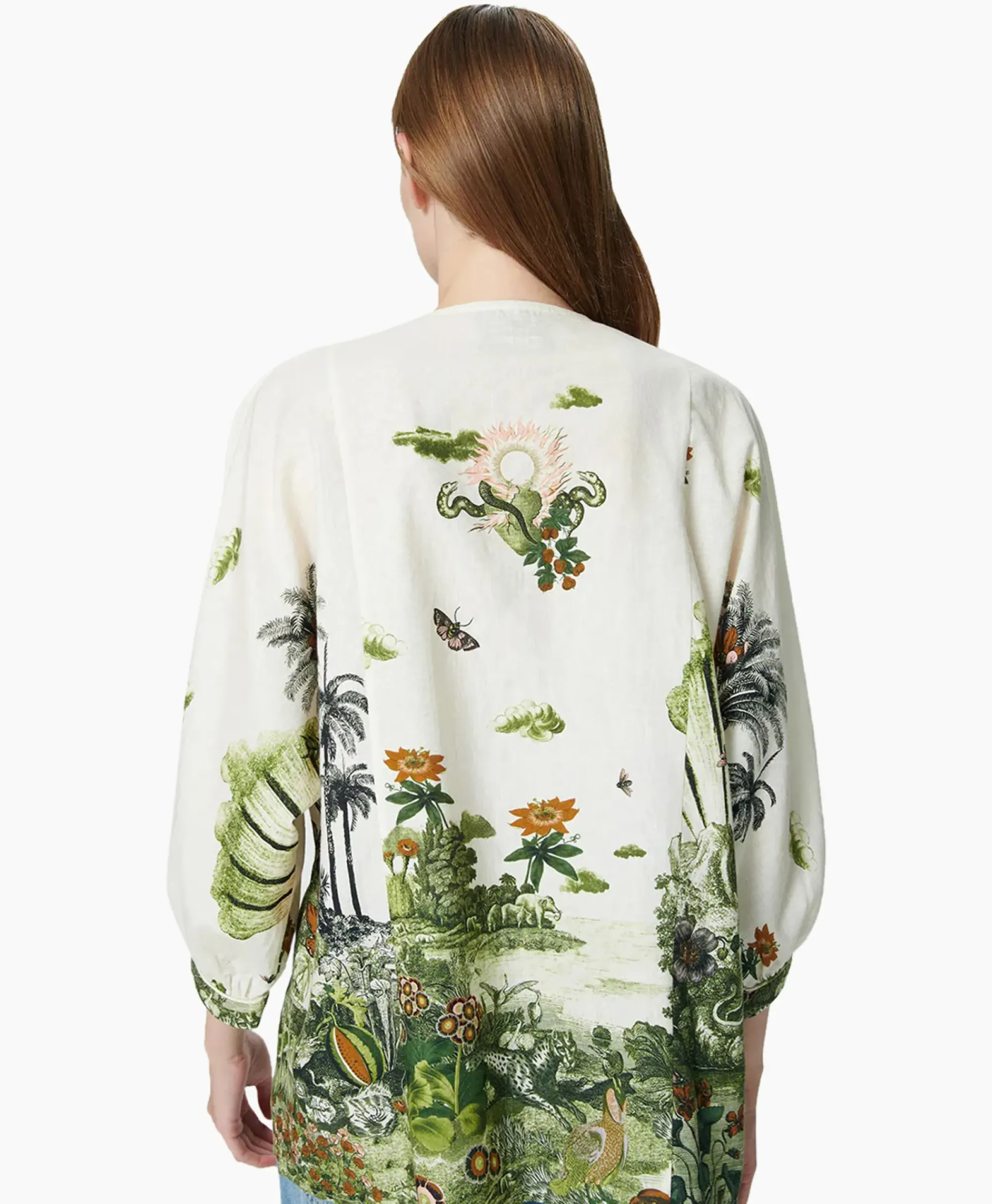 Blouses^Chufy Blouse Calipso Groen