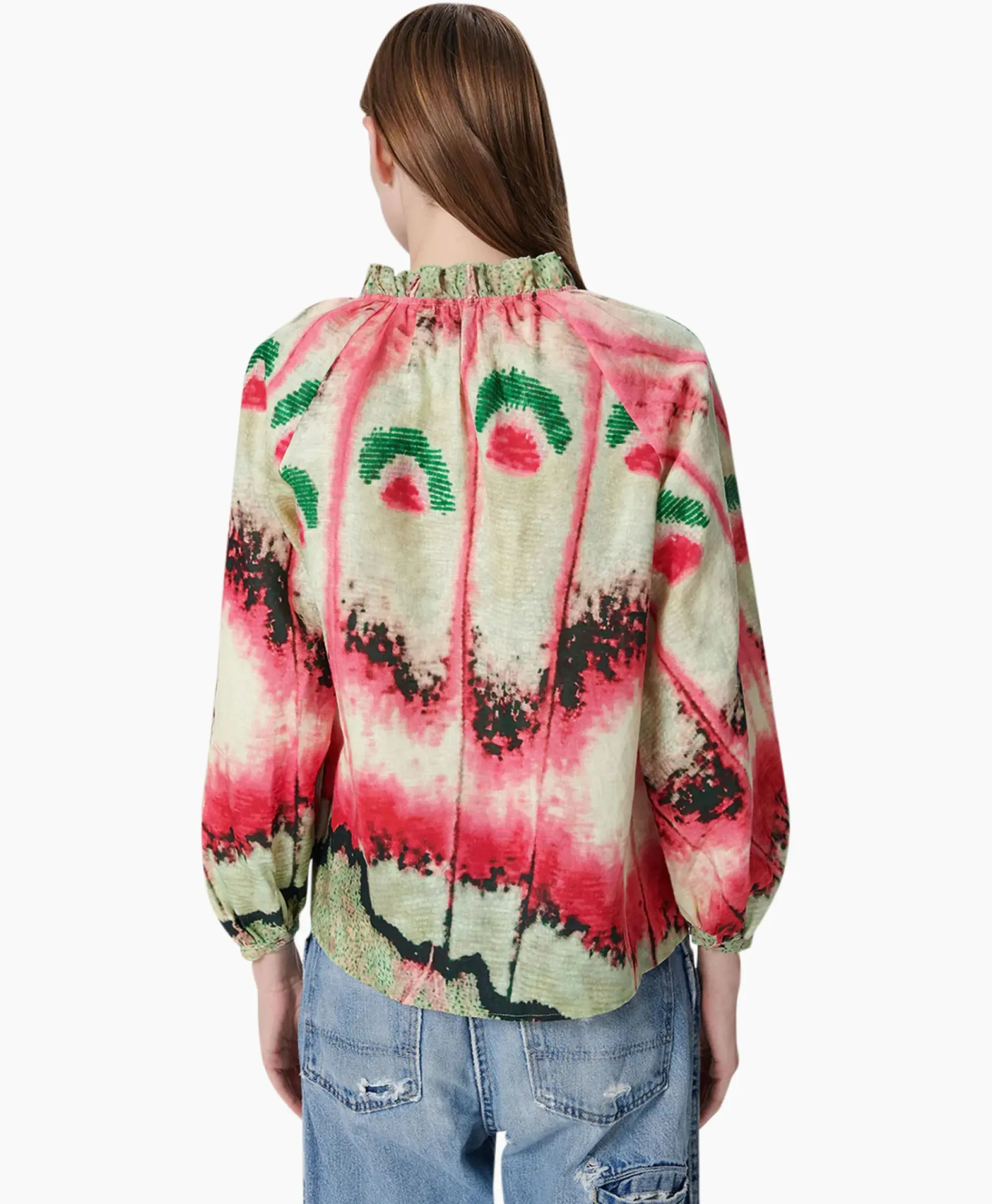 Blouses^Chufy Blouse Juniper Groen