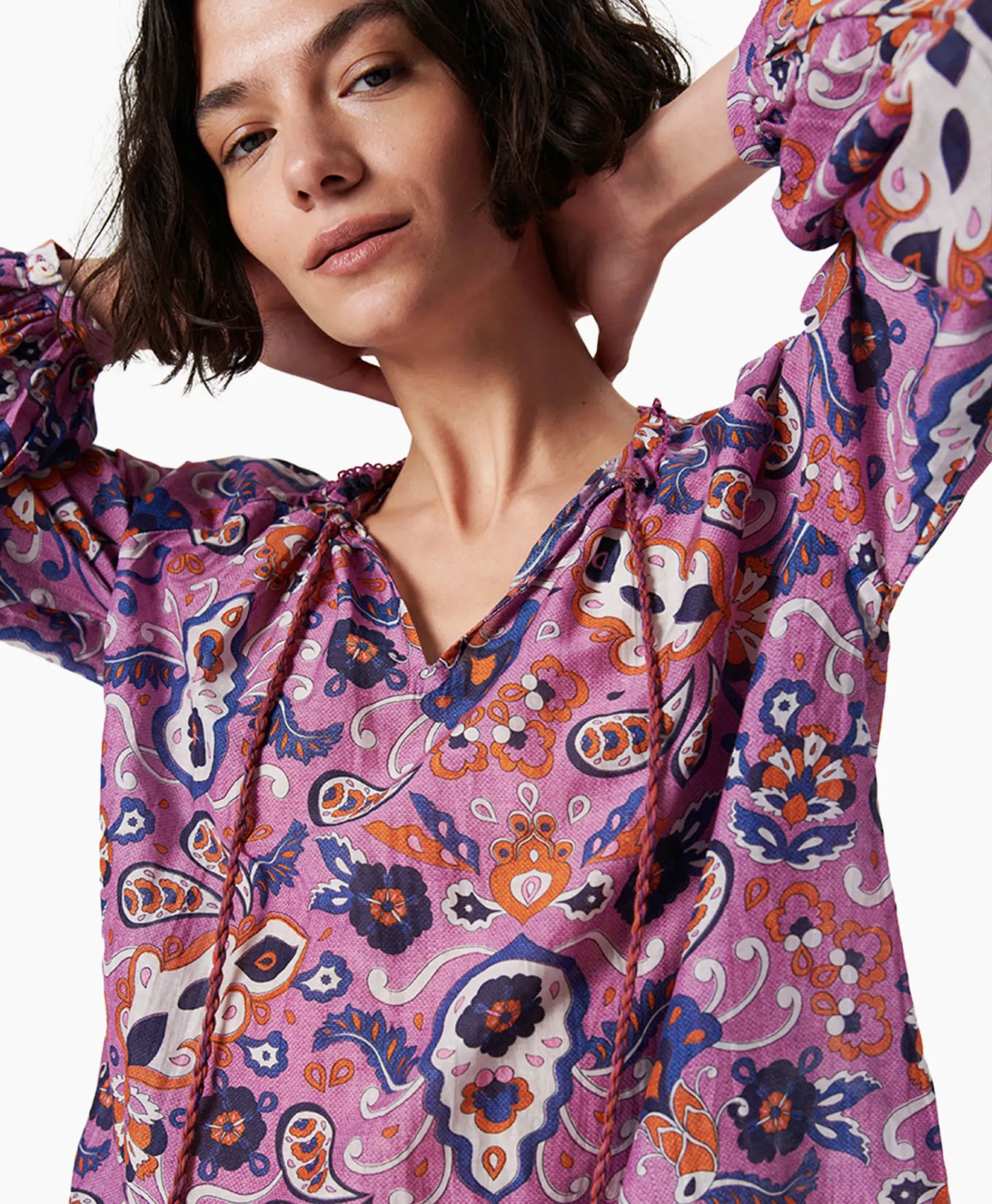 Blouses^Chufy Blouse Juniper Rose