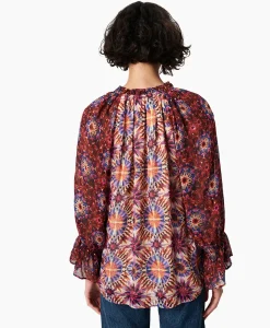 Blouses^Chufy Blouse Lena Bordeaux