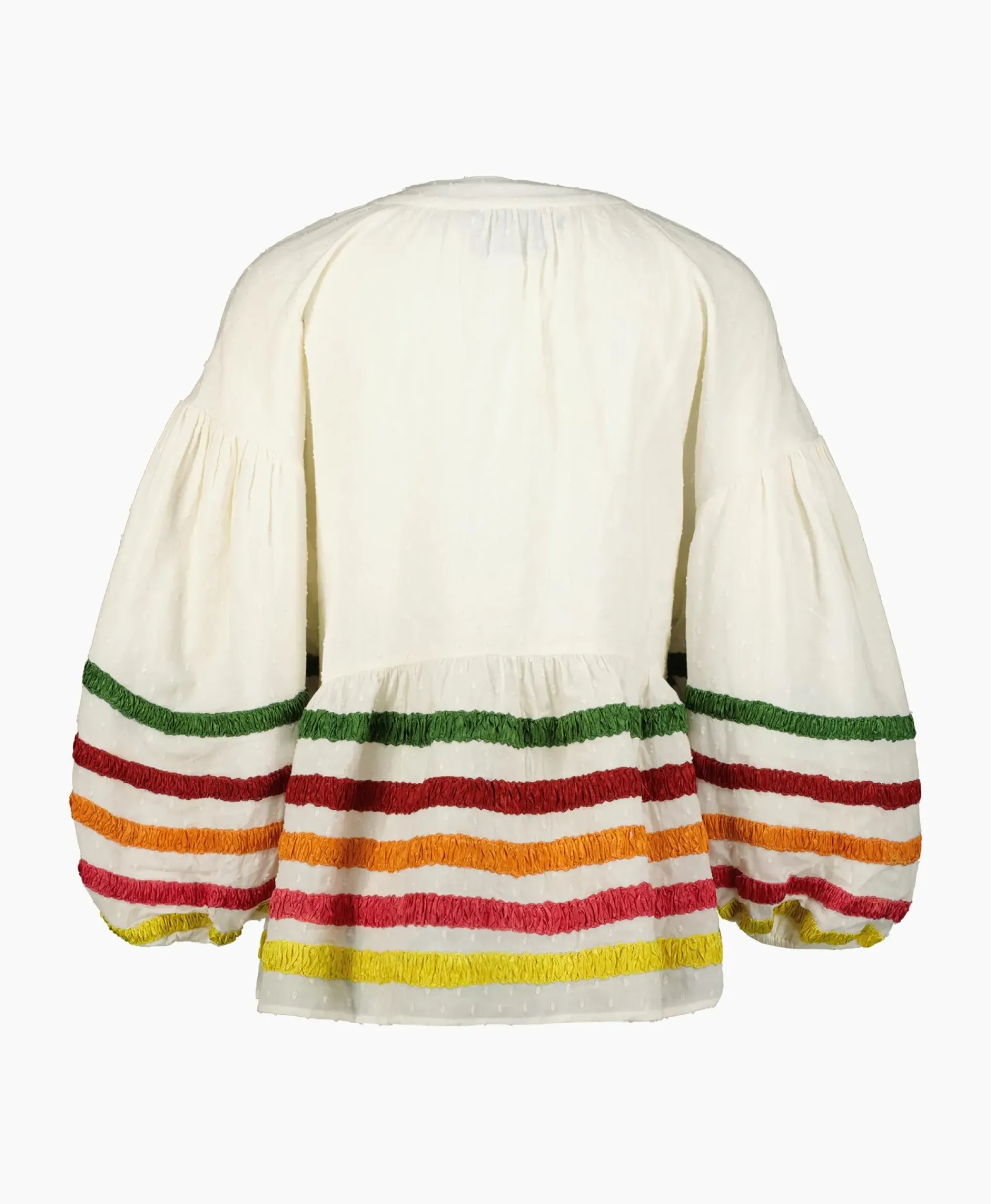 Blouses^Chufy Blouse Liberty Embroidered Off White