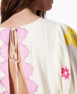 Bruiloftskleding^Chufy Maxi Jurk Gypsy Embroidered Ecru