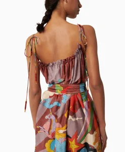 Bruiloftskleding^Chufy Maxi Jurk Rain Bordeaux