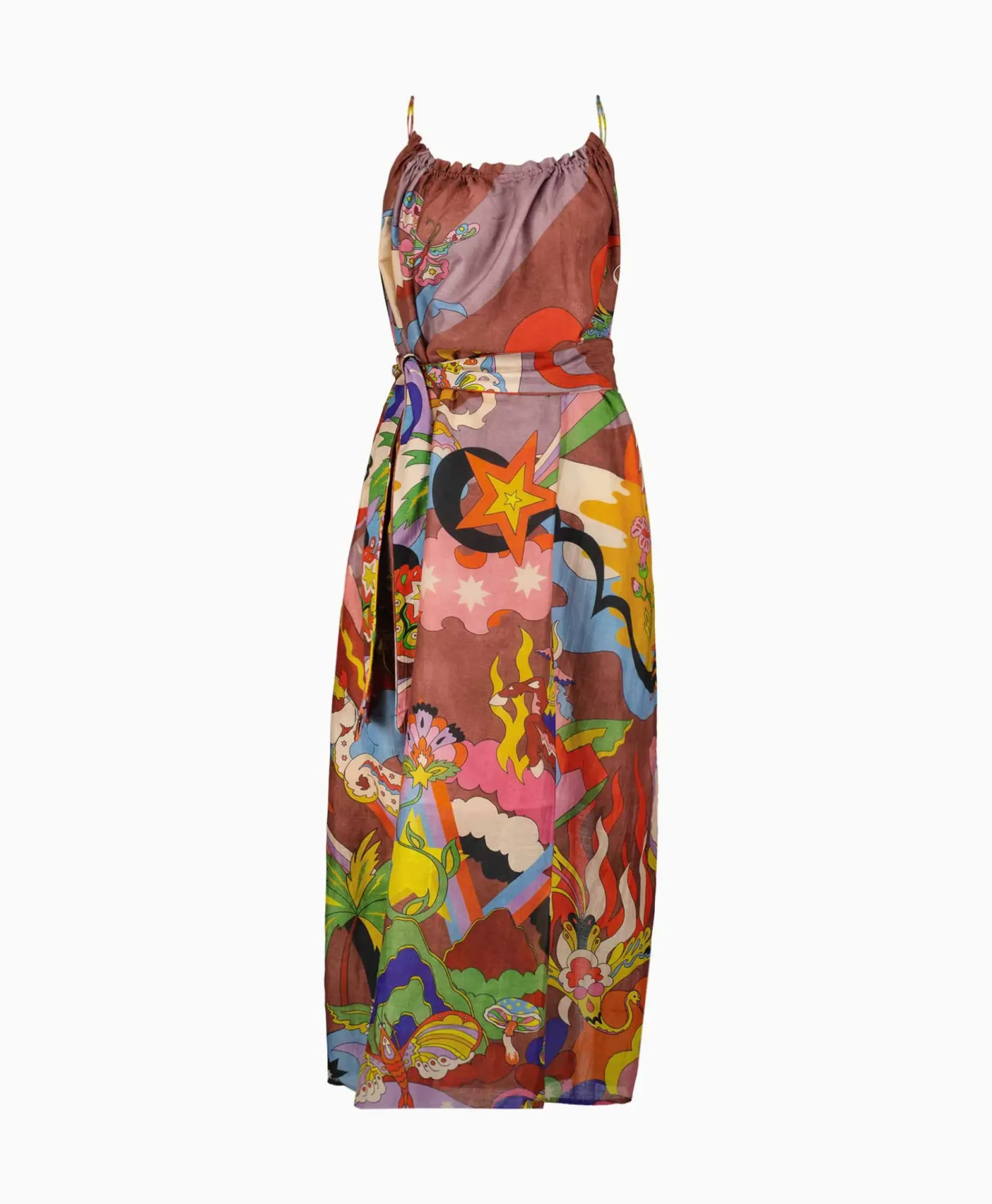 Bruiloftskleding^Chufy Maxi Jurk Rain Bordeaux