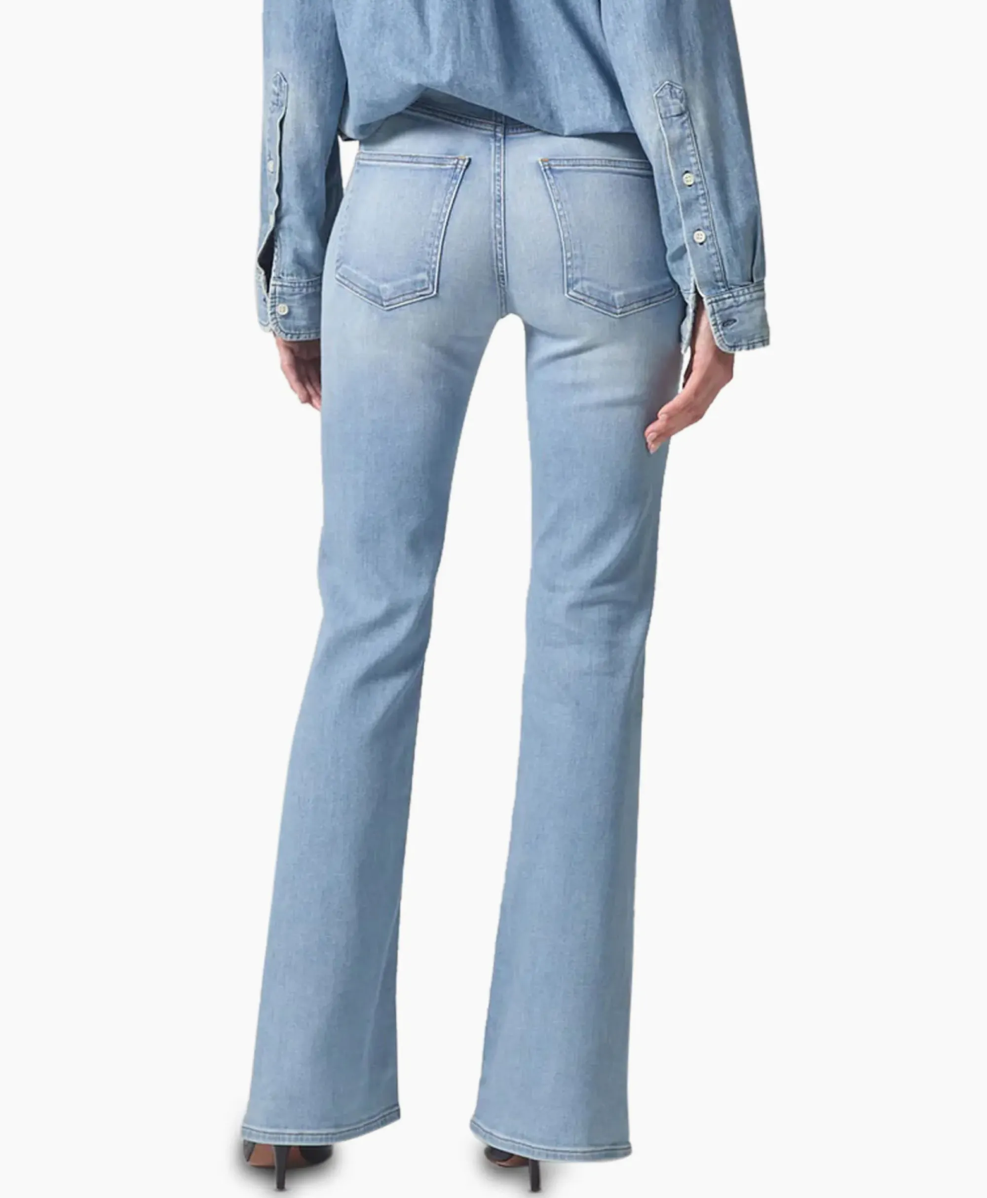 Broeken^Citizens Of Humanity Flared Broek Isola Flare Blauw