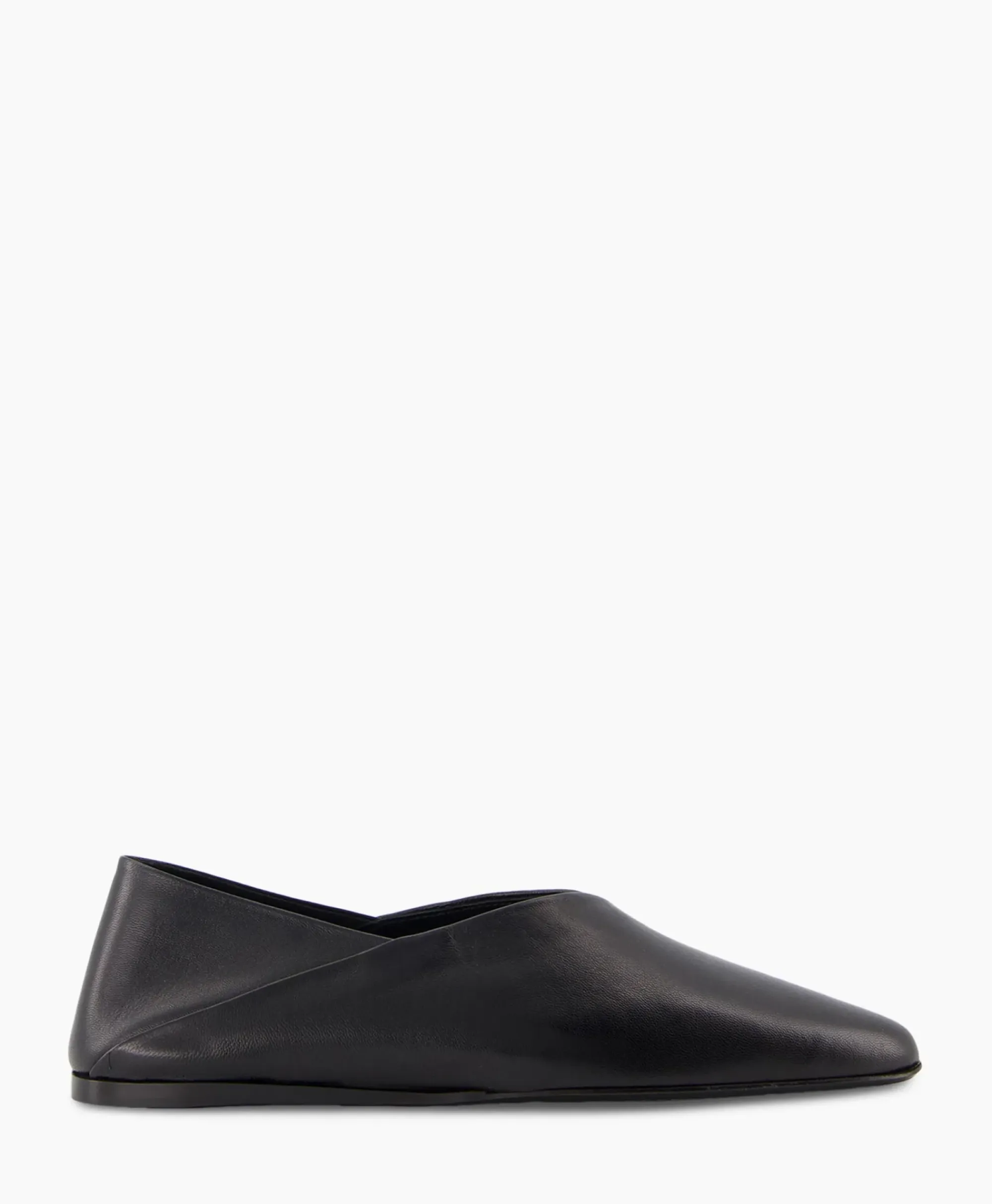Instappers^Closed Ballerina Zwart