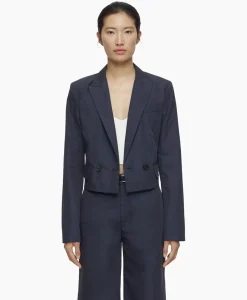 Blazers^Closed Blazer Fitted Blauw