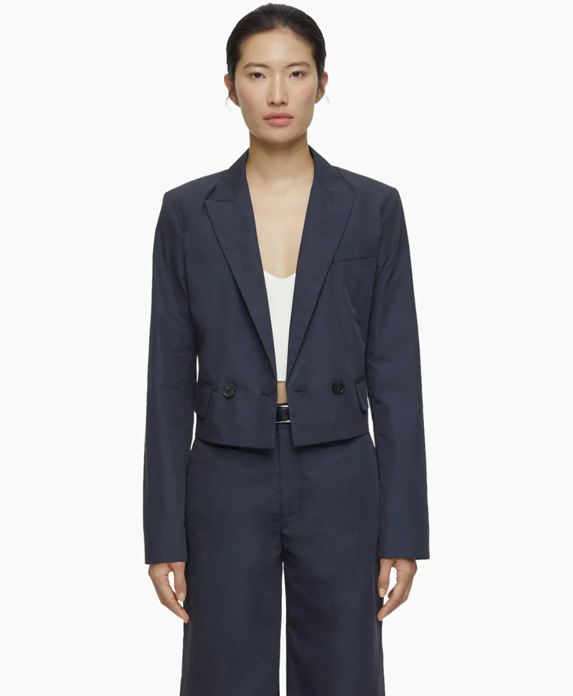 Blazers^Closed Blazer Fitted Blauw