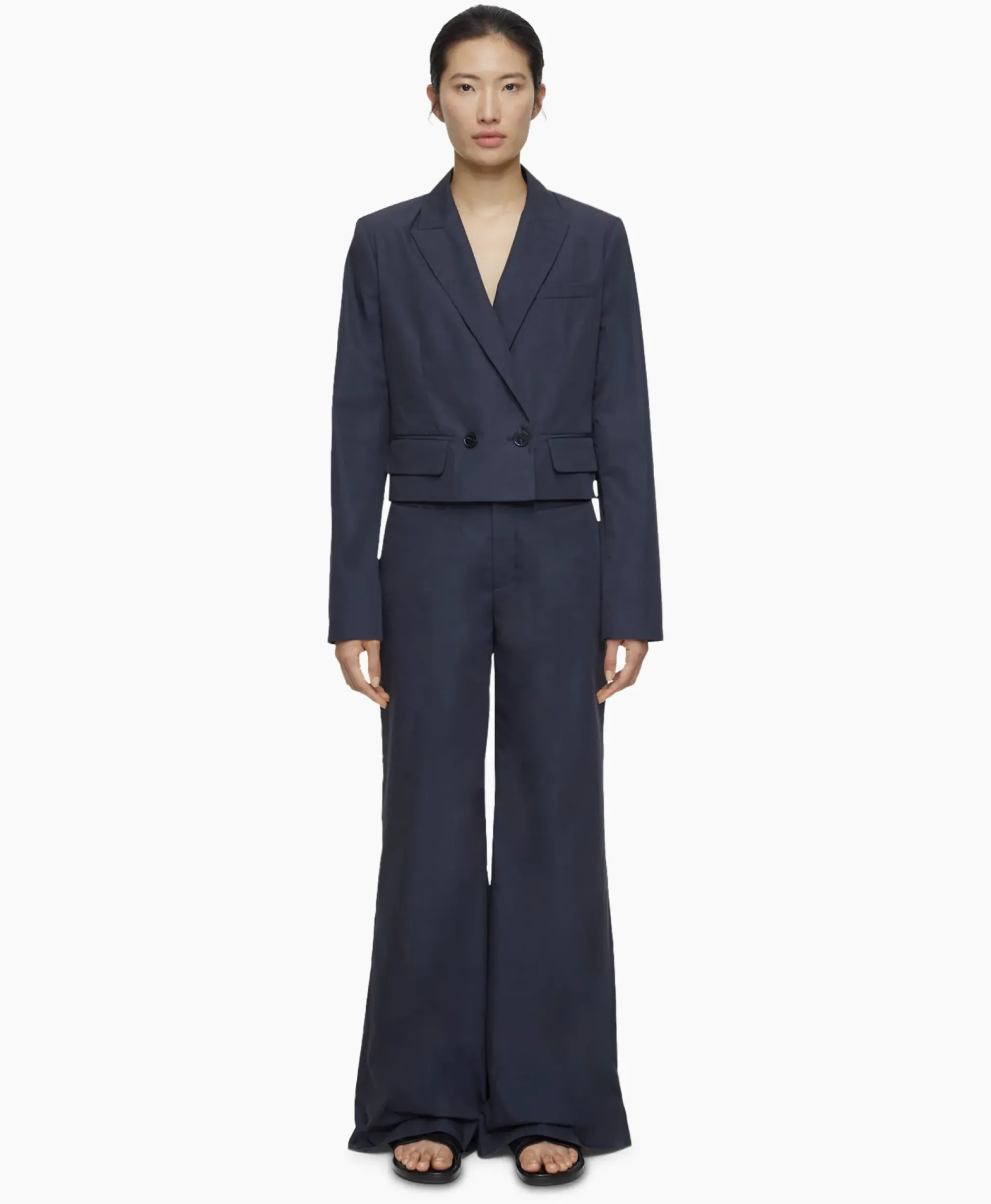 Blazers^Closed Blazer Fitted Blauw