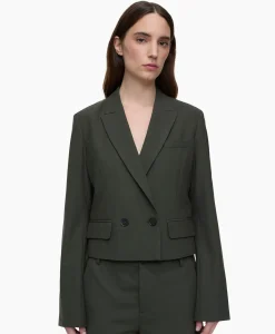 Blazers^Closed Blazer Fitted Groen