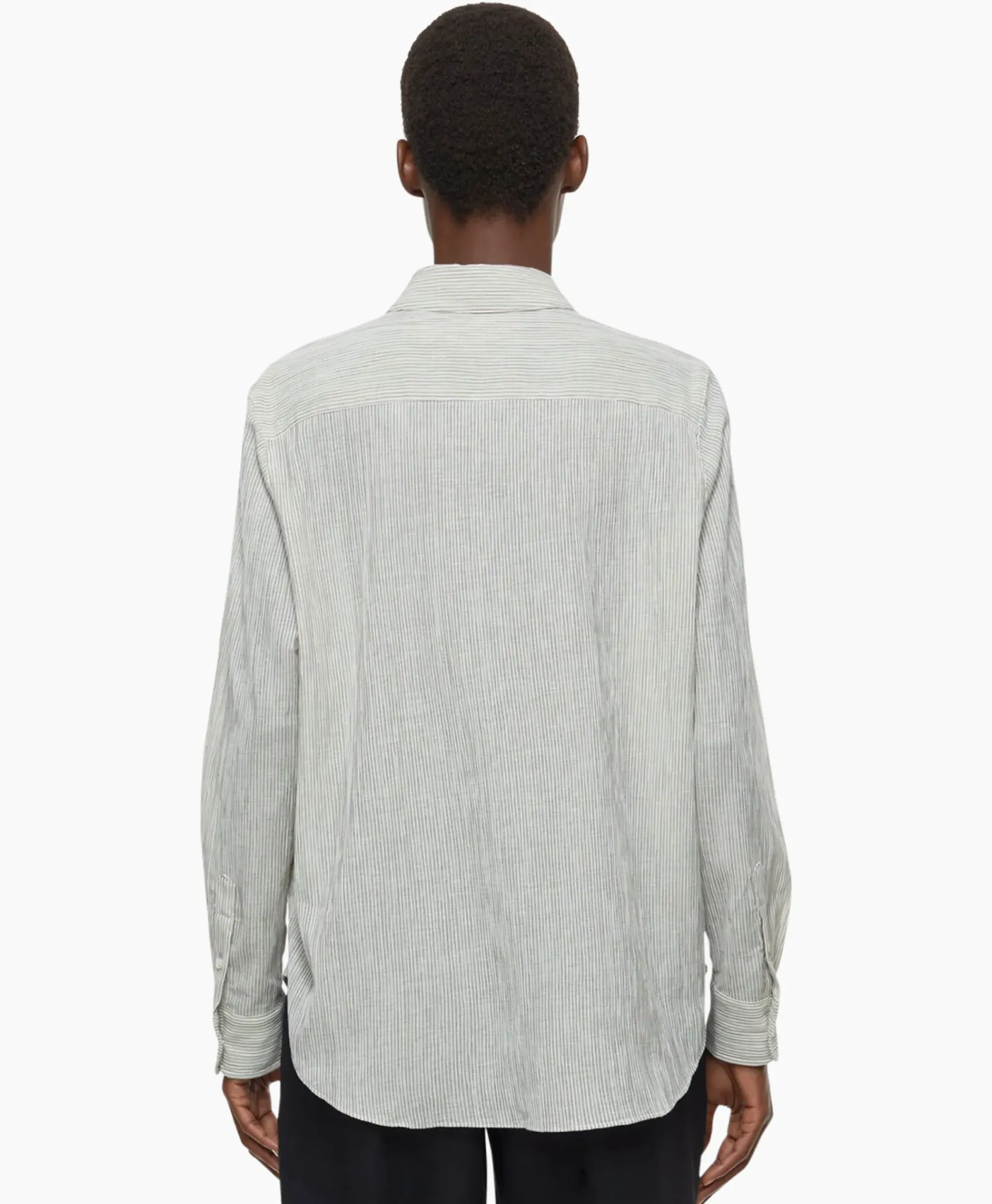 Blouses^Closed Blouse Long Sleeve Ecru