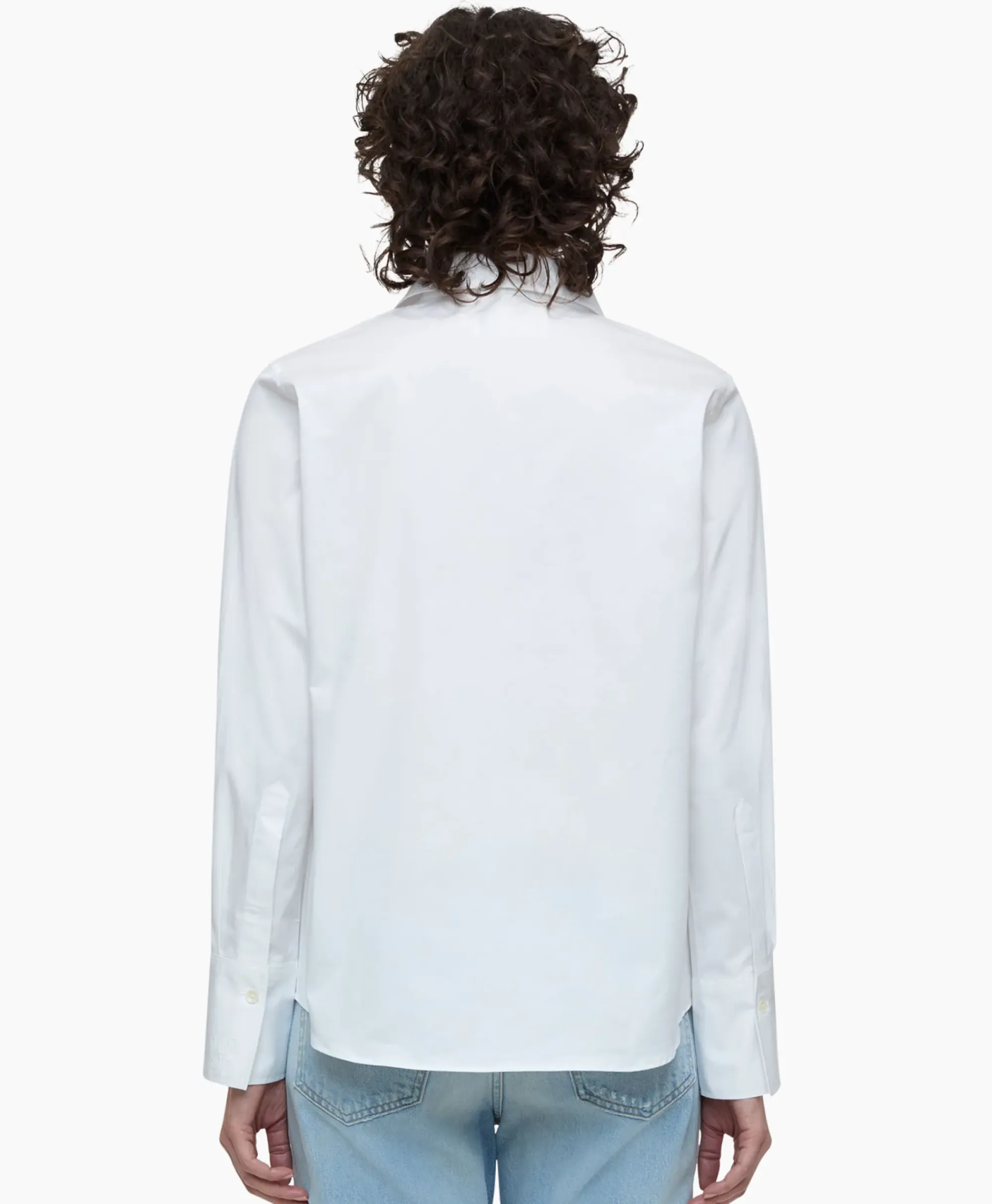 Blouses^Closed Blouse Open Neck Tunic Wit