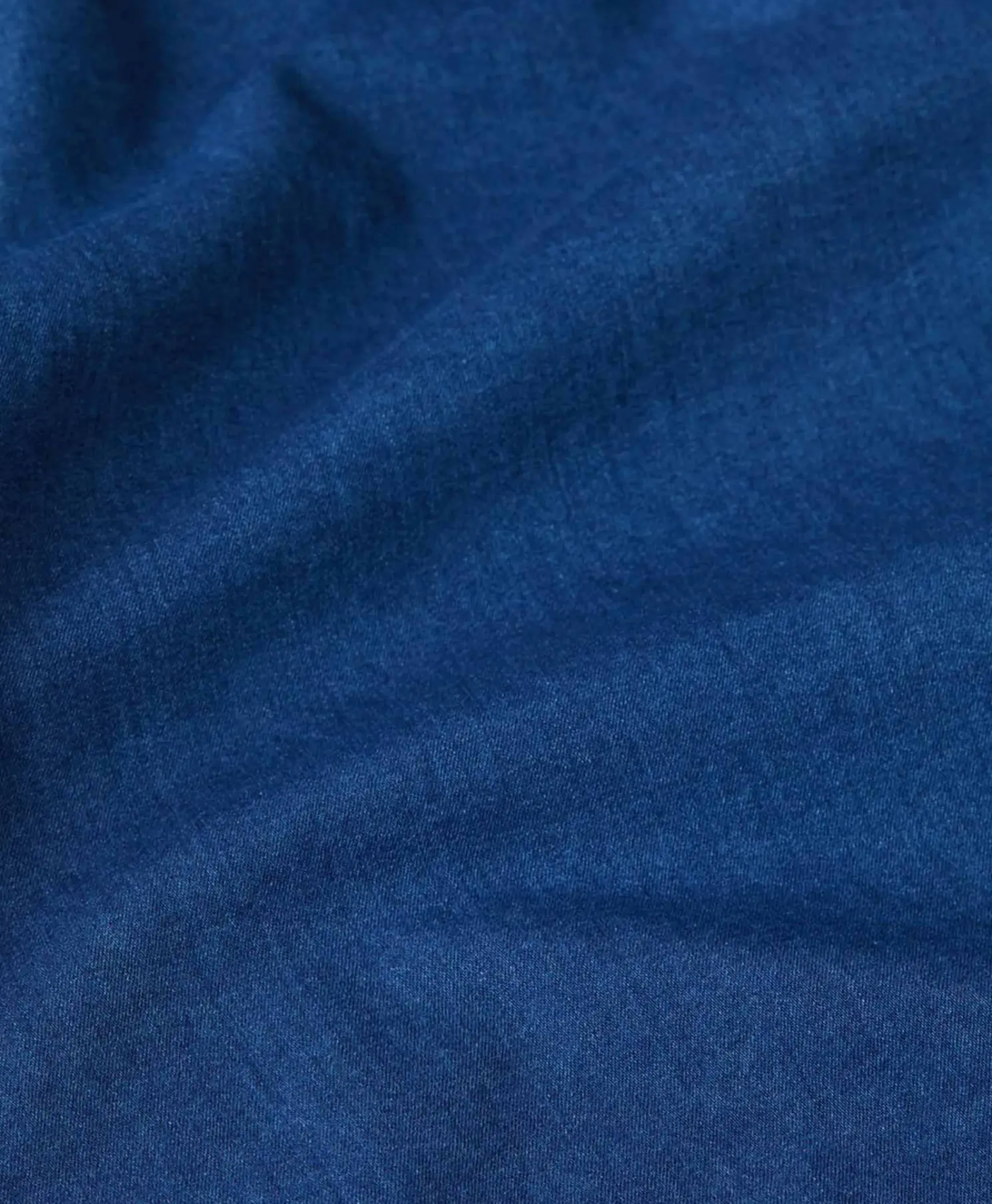 Blouses^Closed Blouse Voluminous Sleeve Donker Blauw