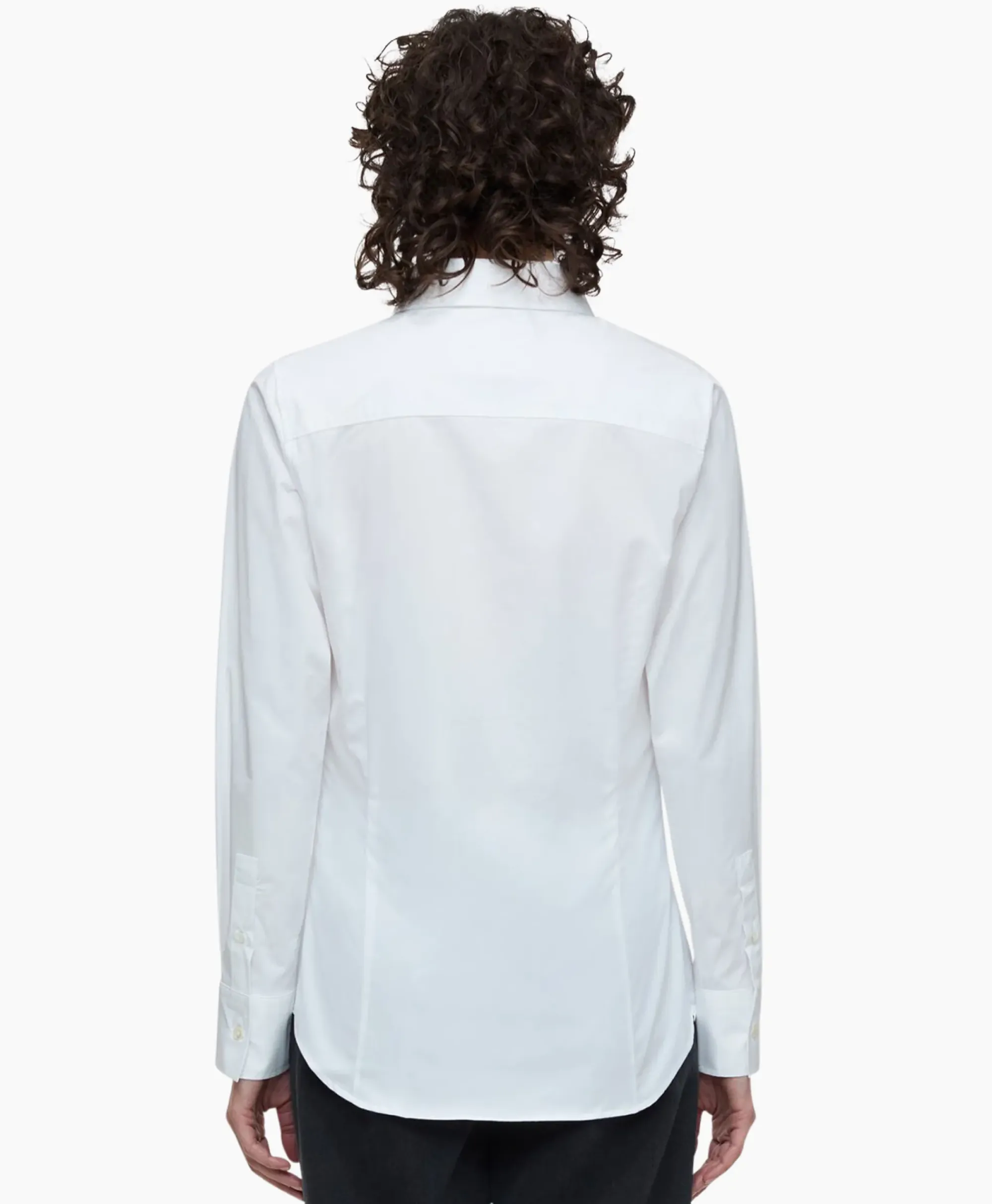 Blouses^Closed Blouse Waisted Wit