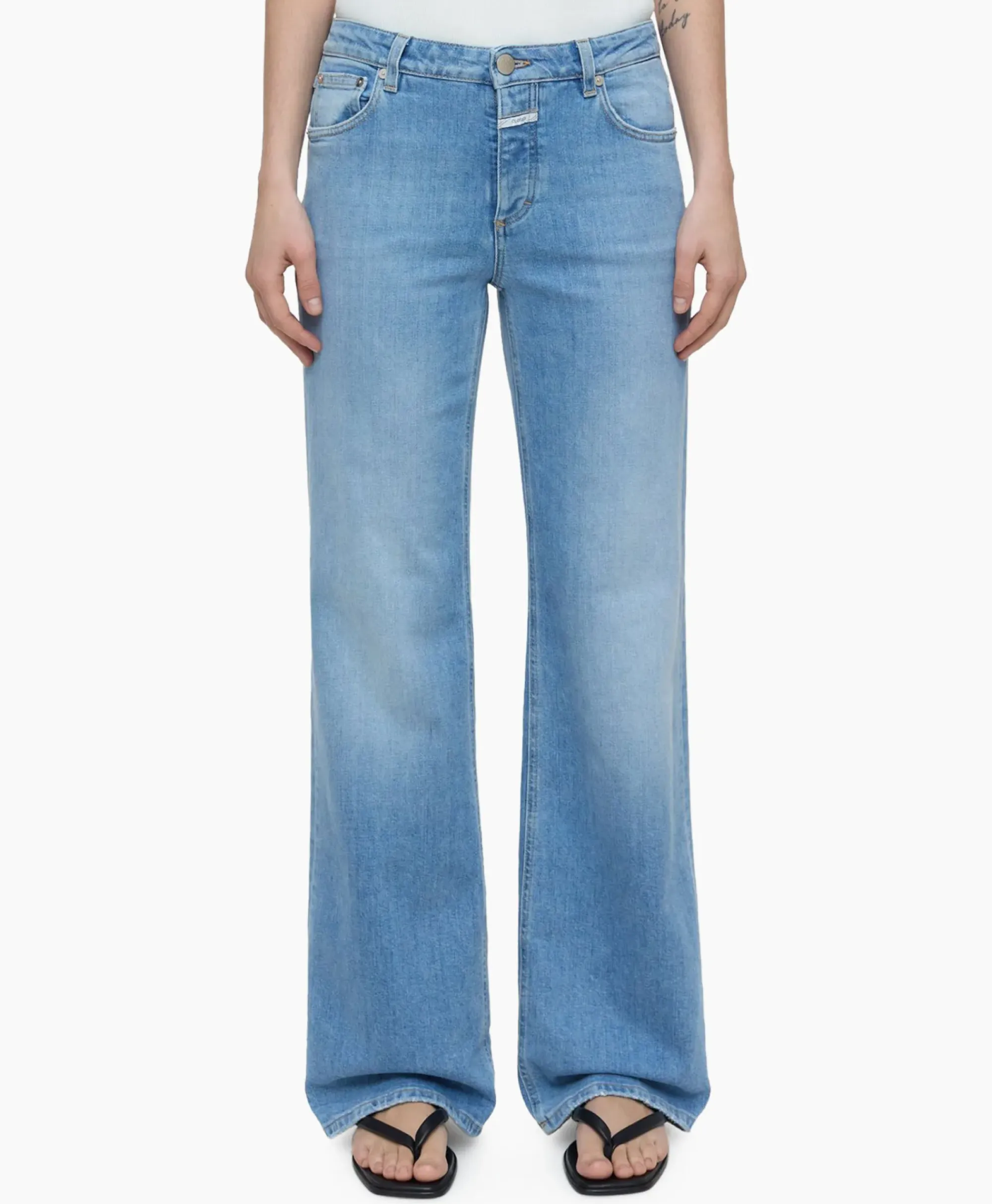 Broeken^Closed Jeans Gillan Midden Blauw