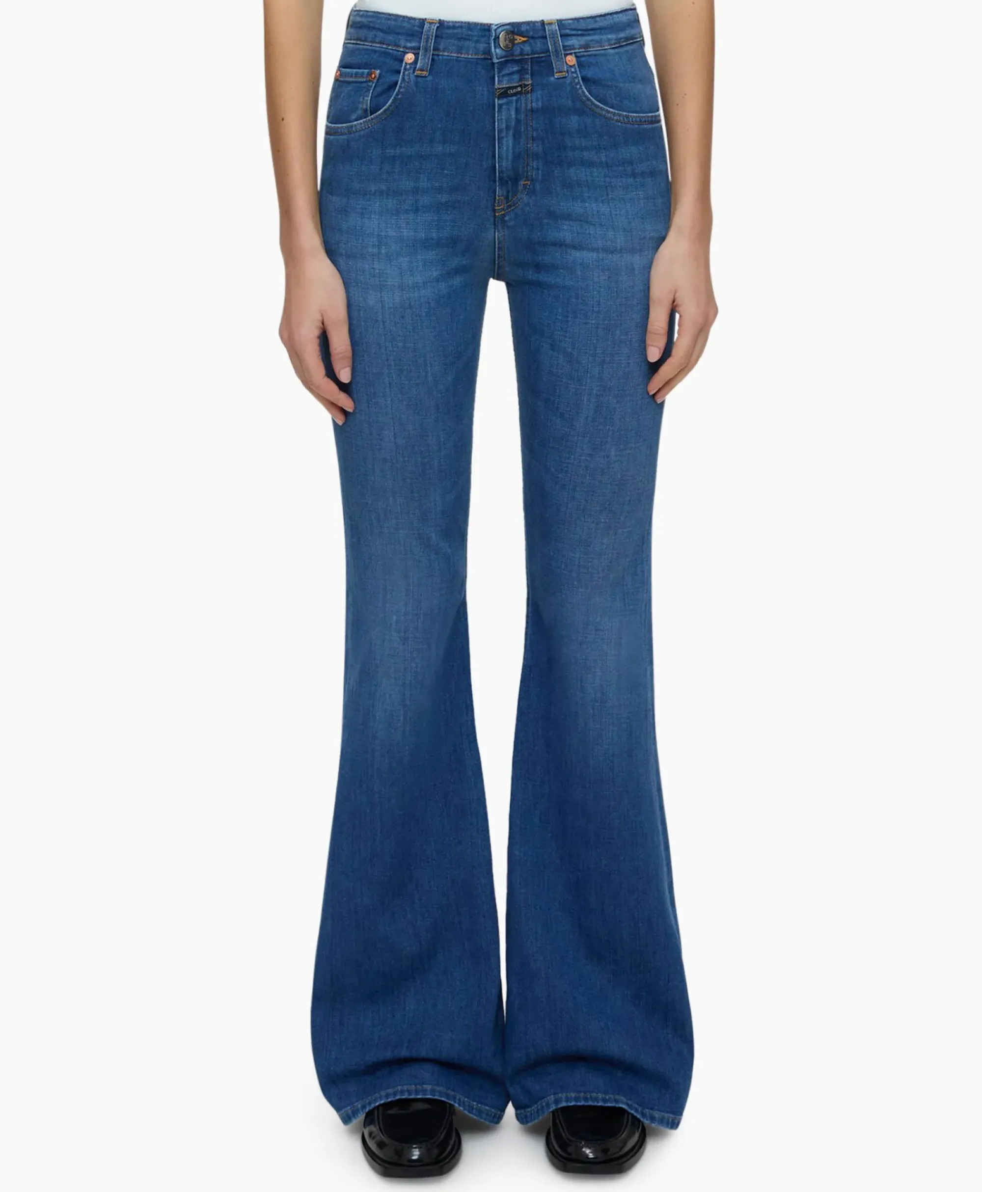 Broeken^Closed Jeans Rawlin Donker Blauw