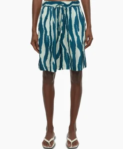 Broeken^Closed Korte Broek Drawstring Blauw