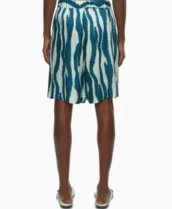Broeken^Closed Korte Broek Drawstring Blauw