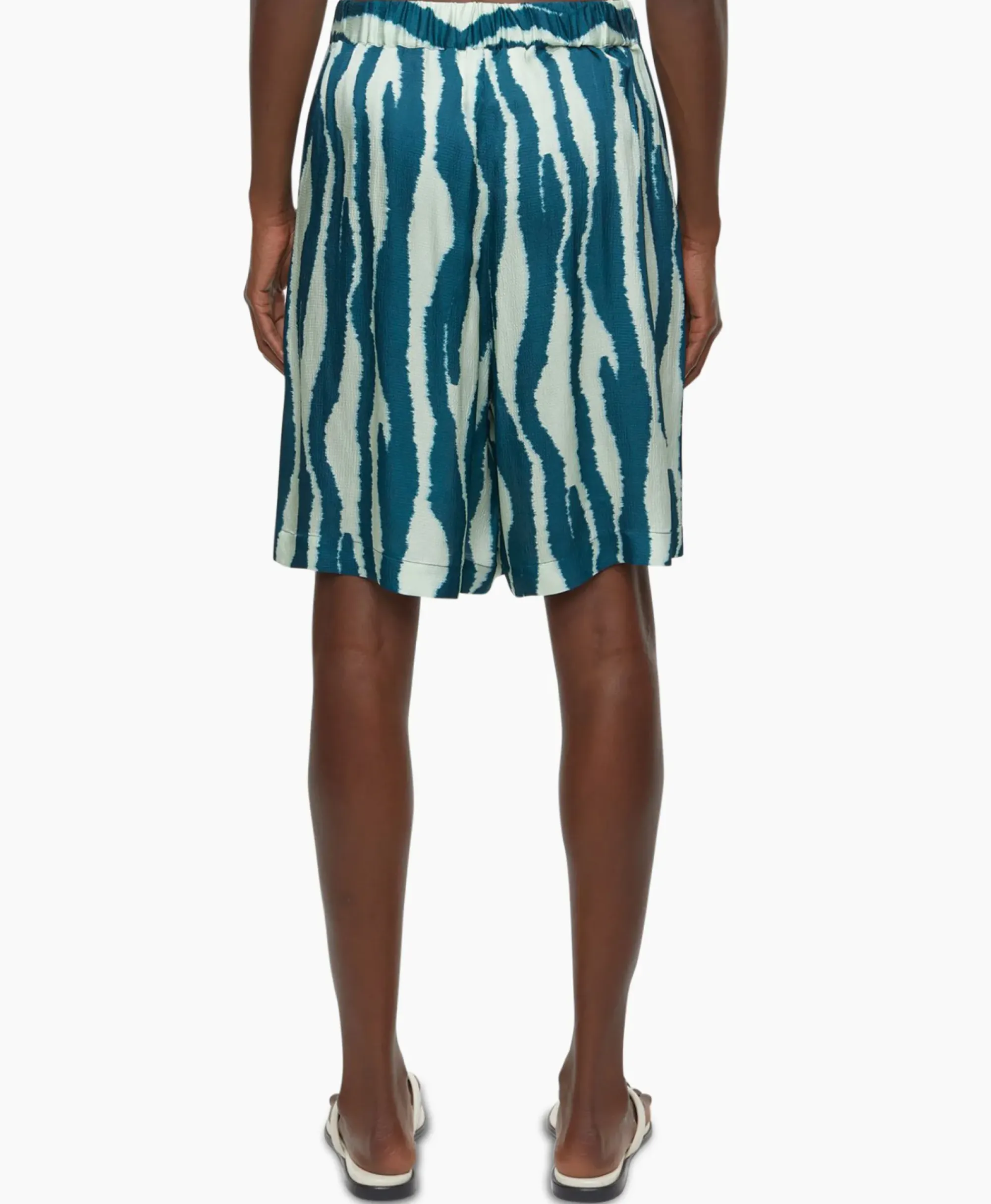Broeken^Closed Korte Broek Drawstring Blauw