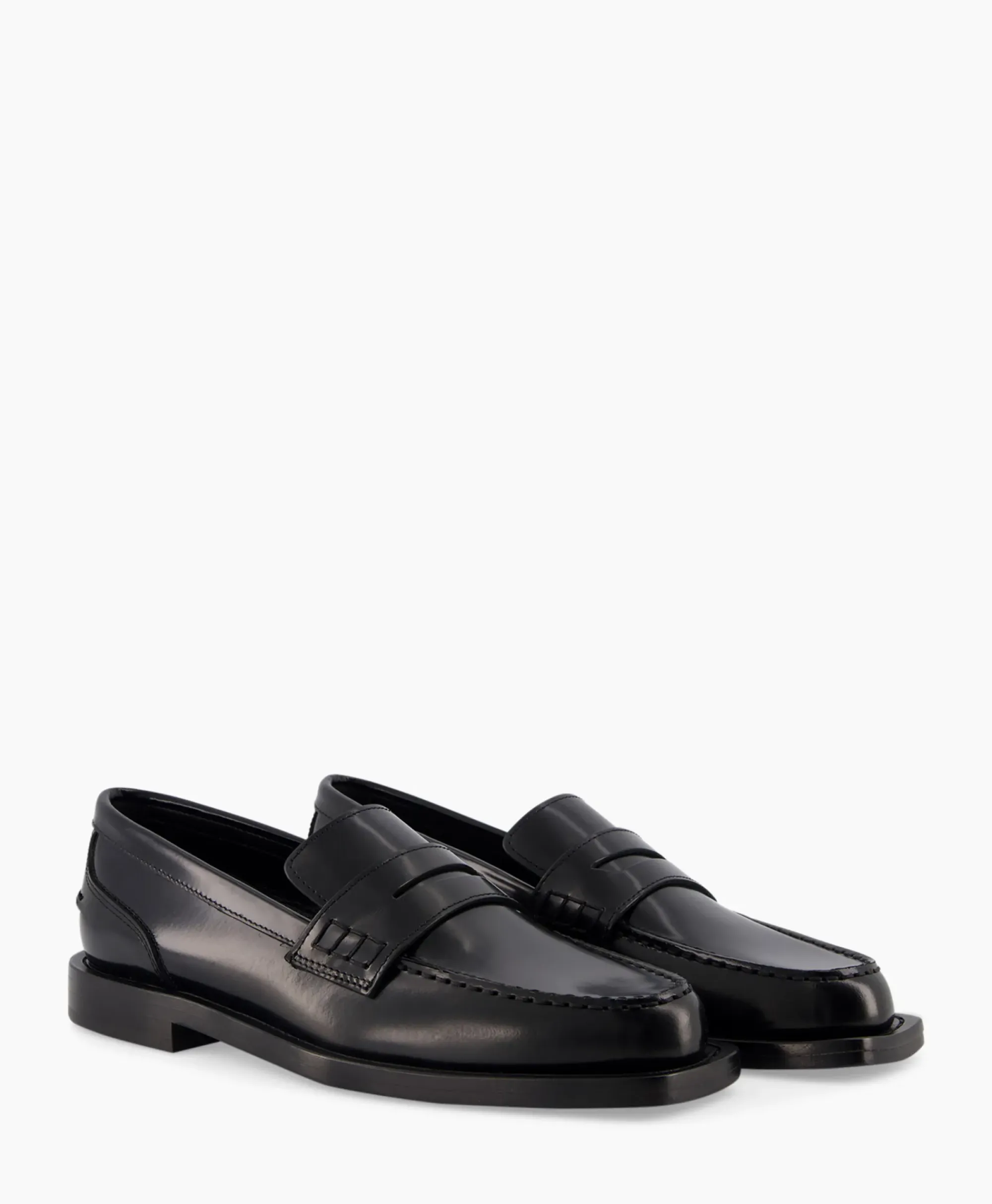 Instappers^Closed Loafer Zwart