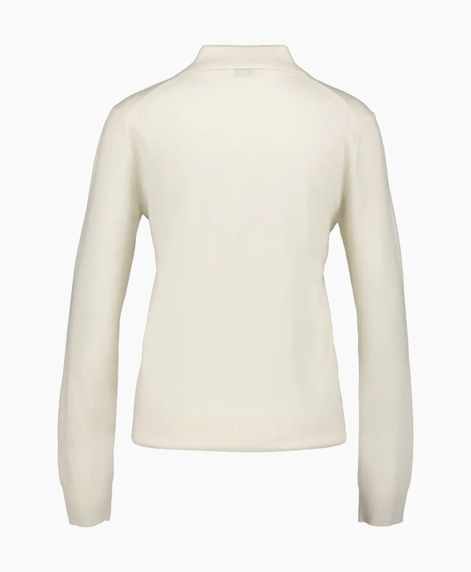 Truien^Closed Pullover Polo Longsleeve Off White