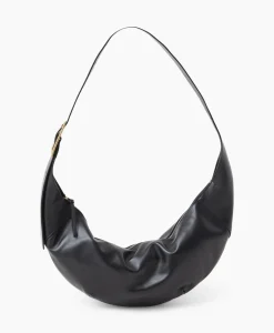 Tassen^Closed Schouder / Hand Tas Half Moon M Zwart
