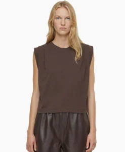 T-Shirts & Tops^Closed Top Pleated Sleeveless Bruin